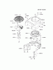 Kawasaki Motoren FA210V - AS02 bis FH641V - DS24 FH601V-AS07 - Kawasaki FH601V 4-Stroke Engine Spareparts COOLING-EQUIPMENT