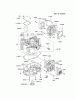 Kawasaki Motoren FA210V - AS02 bis FH641V - DS24 FH641V-AS21 - Kawasaki FH641V 4-Stroke Engine Spareparts CYLINDER/CRANKCASE