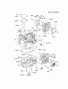 Kawasaki Motoren FA210V - AS02 bis FH641V - DS24 FH641V-AS19 - Kawasaki FH641V 4-Stroke Engine Spareparts CYLINDER/CRANKCASE