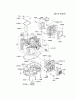 Kawasaki Motoren FA210V - AS02 bis FH641V - DS24 FH641V-BS20 - Kawasaki FH641V 4-Stroke Engine Spareparts CYLINDER/CRANKCASE