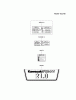 Kawasaki Motoren FA210V - AS02 bis FH641V - DS24 FH641V-BS25 - Kawasaki FH641V 4-Stroke Engine Spareparts LABEL