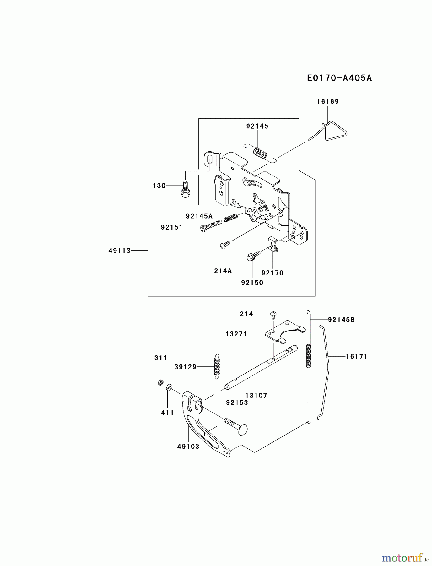  Kawasaki Motoren Motoren Vertikal FH641V - DS25 bis FS481V - BS13 FH680V-AS32 - Kawasaki FH680V 4-Stroke Engine CONTROL-EQUIPMENT