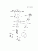 Kawasaki Motoren FH641V - DS25 bis FS481V - BS13 FH680V-BS38 - Kawasaki FH680V 4-Stroke Engine Spareparts LUBRICATION-EQUIPMENT