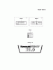 Kawasaki Motoren FA210V - AS02 bis FH641V - DS24 FH641V-CS28 - Kawasaki FH641V 4-Stroke Engine Spareparts LABEL