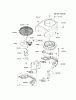 Kawasaki Motoren FH641V - DS25 bis FS481V - BS13 FH641V-ES05 - Kawasaki FH641V 4-Stroke Engine Spareparts COOLING-EQUIPMENT