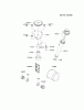 Kawasaki Motoren FH641V - DS25 bis FS481V - BS13 FH680V-DS25 - Kawasaki FH680V 4-Stroke Engine Spareparts LUBRICATION-EQUIPMENT