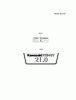 Kawasaki Motoren FA210V - AS02 bis FH641V - DS24 FH641V-DS11 - Kawasaki FH641V 4-Stroke Engine Spareparts LABEL