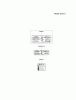 Kawasaki Motoren FA210V - AS02 bis FH641V - DS24 FH641V-DS15 - Kawasaki FH641V 4-Stroke Engine Spareparts LABEL