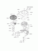 Kawasaki Motoren FH641V - DS25 bis FS481V - BS13 FH641V-GS21 - Kawasaki FH641V 4-Stroke Engine Spareparts COOLING-EQUIPMENT