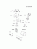 Kawasaki Motoren FH641V - DS25 bis FS481V - BS13 FH641V-GS21 - Kawasaki FH641V 4-Stroke Engine Spareparts LUBRICATION-EQUIPMENT