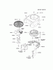 Kawasaki Motoren FH641V - DS25 bis FS481V - BS13 FH641V-ES22 - Kawasaki FH641V 4-Stroke Engine Spareparts COOLING-EQUIPMENT