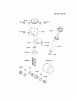 Kawasaki Motoren FH641V - DS25 bis FS481V - BS13 FH641V-GS06 - Kawasaki FH641V 4-Stroke Engine Spareparts LUBRICATION-EQUIPMENT