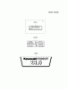 Kawasaki Motoren FH641V - DS25 bis FS481V - BS13 FH680V-BS18 - Kawasaki FH680V 4-Stroke Engine Spareparts LABEL