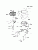 Kawasaki Motoren FH641V - DS25 bis FS481V - BS13 FH680V-BS36 - Kawasaki FH680V 4-Stroke Engine Spareparts COOLING-EQUIPMENT