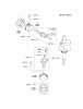 Kawasaki Motoren FH641V - DS25 bis FS481V - BS13 FH680V-DS14 - Kawasaki FH680V 4-Stroke Engine Spareparts PISTON/CRANKSHAFT