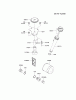 Kawasaki Motoren FH641V - DS25 bis FS481V - BS13 FH680V-FS13 - Kawasaki FH680V 4-Stroke Engine Spareparts LUBRICATION-EQUIPMENT