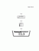 Kawasaki Motoren FH641V - DS25 bis FS481V - BS13 FH680V-AS41 - Kawasaki FH680V 4-Stroke Engine Spareparts LABEL