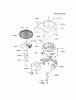 Kawasaki Motoren FH641V - DS25 bis FS481V - BS13 FH680V-HS07 - Kawasaki FH680V 4-Stroke Engine Spareparts COOLING-EQUIPMENT