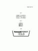 Kawasaki Motoren FH641V - DS25 bis FS481V - BS13 FH680V-AS32 - Kawasaki FH680V 4-Stroke Engine Spareparts LABEL