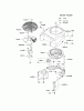 Kawasaki Motoren FH641V - DS25 bis FS481V - BS13 FH721V-AS09 - Kawasaki FH721V 4-Stroke Engine Spareparts COOLING-EQUIPMENT