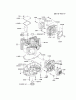 Kawasaki Motoren FH641V - DS25 bis FS481V - BS13 FH721V-AS17 - Kawasaki FH721V 4-Stroke Engine Spareparts CYLINDER/CRANKCASE