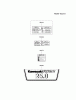 Kawasaki Motoren FH641V - DS25 bis FS481V - BS13 FH721V-CS01 - Kawasaki FH721V 4-Stroke Engine Spareparts LABEL