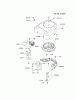 Kawasaki Motoren FH641V - DS25 bis FS481V - BS13 FH721V-DS19 - Kawasaki FH721V 4-Stroke Engine Spareparts COOLING-EQUIPMENT