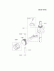 Kawasaki Motoren FH641V - DS25 bis FS481V - BS13 FJ180V-AM01 - Kawasaki FJ180V 4-Stroke Engine Spareparts PISTON/CRANKSHAFT