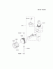 Kawasaki Motoren FH641V - DS25 bis FS481V - BS13 FJ180V-AM10 - Kawasaki FJ180V 4-Stroke Engine Spareparts PISTON/CRANKSHAFT