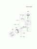 Kawasaki Motoren FH641V - DS25 bis FS481V - BS13 FJ180V-AS21 - Kawasaki FJ180V 4-Stroke Engine Spareparts PISTON/CRANKSHAFT