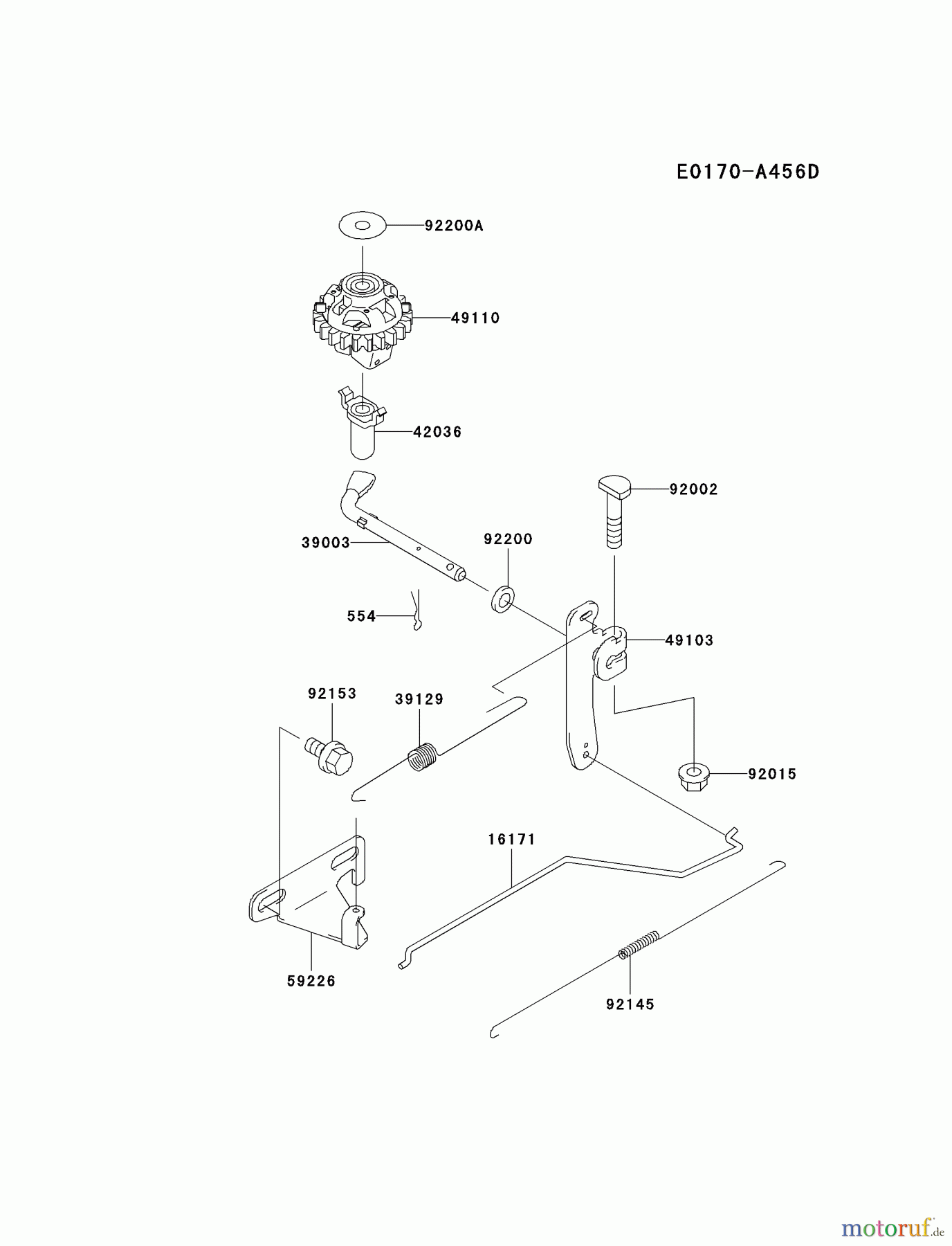  Kawasaki Motoren Motoren Vertikal FH641V - DS25 bis FS481V - BS13 FJ180V-AS28 - Kawasaki FJ180V 4-Stroke Engine CONTROL-EQUIPMENT