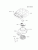 Kawasaki Motoren FH641V - DS25 bis FS481V - BS13 FJ180V-BM18 - Kawasaki FJ180V 4-Stroke Engine Spareparts COOLING-EQUIPMENT