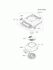 Kawasaki Motoren FH641V - DS25 bis FS481V - BS13 FJ180V-BS18 - Kawasaki FJ180V 4-Stroke Engine Spareparts COOLING-EQUIPMENT