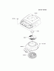 Kawasaki Motoren FH641V - DS25 bis FS481V - BS13 FJ180V-BS34 - Kawasaki FJ180V 4-Stroke Engine Spareparts COOLING-EQUIPMENT