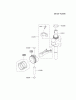 Kawasaki Motoren FH641V - DS25 bis FS481V - BS13 FJ180V-BS39 - Kawasaki FJ180V 4-Stroke Engine Spareparts PISTON/CRANKSHAFT