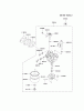 Kawasaki Motoren FH641V - DS25 bis FS481V - BS13 FJ180V-AS40 - Kawasaki FJ180V 4-Stroke Engine Spareparts CARBURETOR