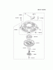 Kawasaki Motoren FH641V - DS25 bis FS481V - BS13 FJ180V-AS33 - Kawasaki FJ180V 4-Stroke Engine Spareparts STARTER