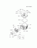 Kawasaki Motoren FH641V - DS25 bis FS481V - BS13 FJ180V-CS04 - Kawasaki FJ180V 4-Stroke Engine Spareparts CYLINDER/CRANKCASE