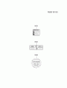 Kawasaki Motoren FH641V - DS25 bis FS481V - BS13 FJ180V-BS08 - Kawasaki FJ180V 4-Stroke Engine Spareparts LABEL