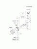 Kawasaki Motoren FH641V - DS25 bis FS481V - BS13 FJ180V-BS08 - Kawasaki FJ180V 4-Stroke Engine Spareparts PISTON/CRANKSHAFT