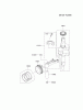 Kawasaki Motoren FH641V - DS25 bis FS481V - BS13 FJ180V-CS09 - Kawasaki FJ180V 4-Stroke Engine Spareparts PISTON/CRANKSHAFT