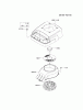 Kawasaki Motoren FH641V - DS25 bis FS481V - BS13 FJ180V-BS10 - Kawasaki FJ180V 4-Stroke Engine Spareparts COOLING-EQUIPMENT