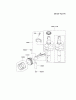 Kawasaki Motoren FH641V - DS25 bis FS481V - BS13 FJ180V-BS10 - Kawasaki FJ180V 4-Stroke Engine Spareparts PISTON/CRANKSHAFT