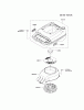 Kawasaki Motoren FH641V - DS25 bis FS481V - BS13 FJ180V-AS23 - Kawasaki FJ180V 4-Stroke Engine Spareparts COOLING-EQUIPMENT