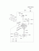 Kawasaki Motoren FH641V - DS25 bis FS481V - BS13 FJ180V-BS30 - Kawasaki FJ180V 4-Stroke Engine Spareparts CARBURETOR