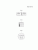 Kawasaki Motoren FH641V - DS25 bis FS481V - BS13 FJ180V-BS20 - Kawasaki FJ180V 4-Stroke Engine Spareparts LABEL