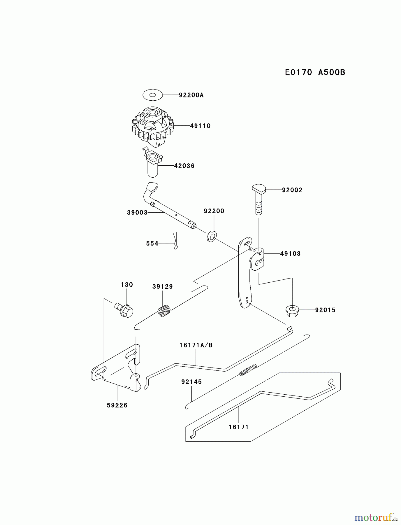  Kawasaki Motoren Motoren Vertikal FH641V - DS25 bis FS481V - BS13 FJ180V-DS05 - Kawasaki FJ180V 4-Stroke Engine CONTROL-EQUIPMENT