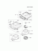 Kawasaki Motoren FH641V - DS25 bis FS481V - BS13 FJ180V-BS04 - Kawasaki FJ180V 4-Stroke Engine Spareparts COOLING-EQUIPMENT