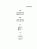 Kawasaki Motoren FH641V - DS25 bis FS481V - BS13 FJ180V-DS08 - Kawasaki FJ180V 4-Stroke Engine Spareparts LABEL