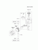 Kawasaki Motoren FH641V - DS25 bis FS481V - BS13 FJ180V-DS14 - Kawasaki FJ180V 4-Stroke Engine Spareparts PISTON/CRANKSHAFT